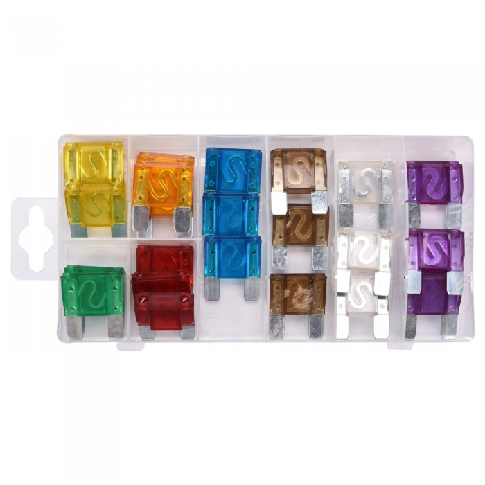 Μαχαιρωτές Ασφάλειες Αυτοκινήτου MAXI Σετ 24 Τεμάχια YATO YT-83140