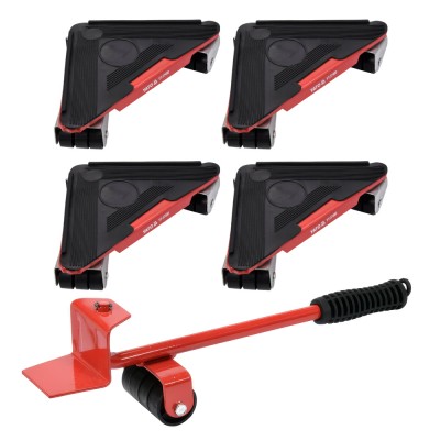 Σετ Μεταφοράς Επίπλων Για Φορτίο Βάρους Έως 300kg Κόκκινο YATO YT-37490