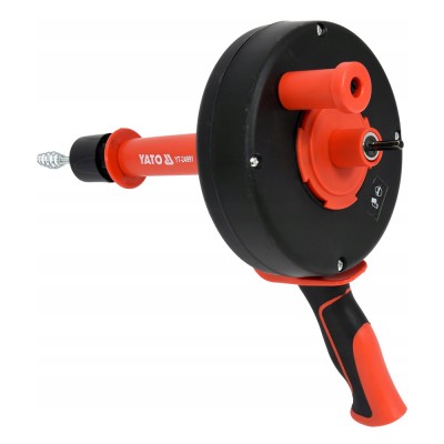 Αποφράκτης Σωληνών Δραπάνου με Σπείρα Διαμέτρου 6mm και Μήκος 7.6m YATO YT-24991