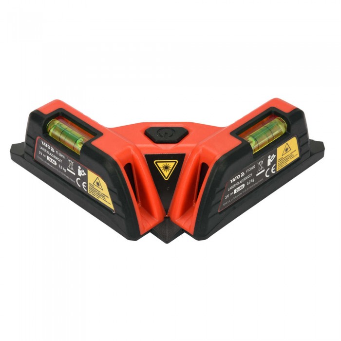 Αλφάδι Πλακιδίων Γωνιακό Laser 10μ 90° YATO YT-30410