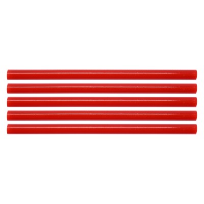 Θερμόκολλα Σε Ράβδο 5 Τεμάχια Ø11x200mm Κόκκινο YATO YT-82434