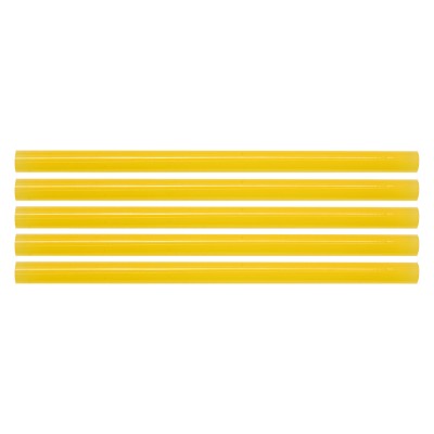 Θερμόκολλα Σε Ράβδο 5 Τεμάχια Ø11x200mm Κίτρινο YATO YT-82437