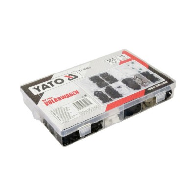 Κλιπς Αυτοκινήτου VOLKSWAGEN Σετ 255 Τεμάχια YATO YT-06663