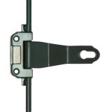 Βέργα Παραθύρων για μονόφυλλα ZOGOMETAL 0095 σε Γαλβανιζέ Μαύρο