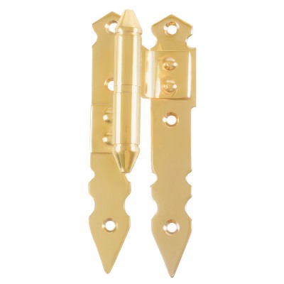 Μεσαίο Μάσκουλο Ορειχάλκινο ZOGOMETAL 195mm x 78mm Σειρά 0300 Χρυσό