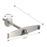 Ανοξείδωτο Ανεμοστύλωμα INOX 316 145mm x 140mm ZOGOMETAL 0325