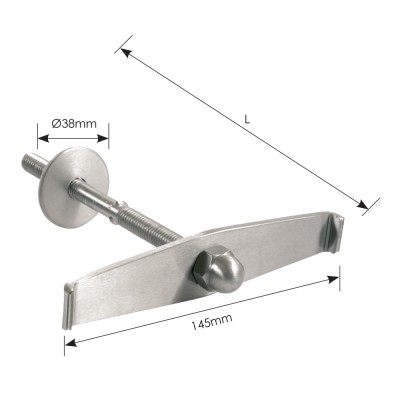 Ανοξείδωτο Ανεμοστύλωμα INOX 316 145mm x 140mm ZOGOMETAL 0325