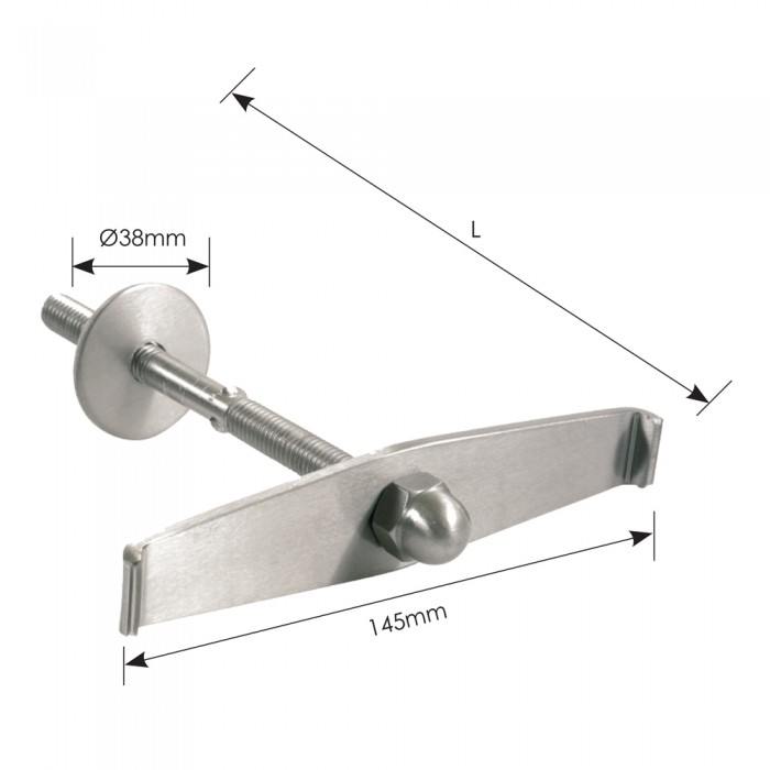 Ανοξείδωτο Ανεμοστύλωμα INOX 316 145mm x 140mm ZOGOMETAL 0325