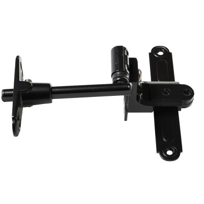 Μάσκουλο Ρυθμιζόμενο Μεσαίο με Ίσιο Πιράκι για Ξύλινα Κουφώματα με Λαμάκι Ασφαλείας 25mm x 150mm ZOGOMETAL 9207 Γαλβανιζέ Μαύρο