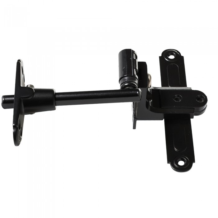 Μάσκουλο Ρυθμιζόμενο Μεσαίο με Ίσιο Πιράκι για Ξύλινα Κουφώματα με Λαμάκι Ασφαλείας 25mm x 150mm ZOGOMETAL 9207 Γαλβανιζέ Μαύρο