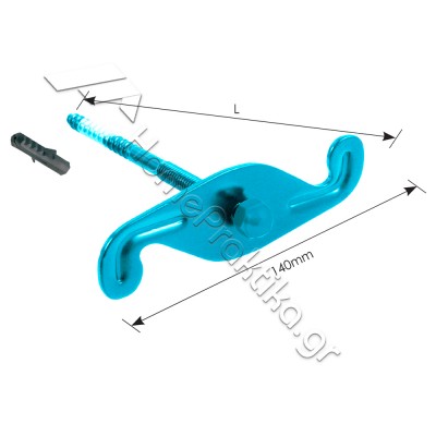 Μεταλλικό Ανεμοστύλωμα 140mm x 200mm ZOGOMETAL 0210 σε χρώματα RAL