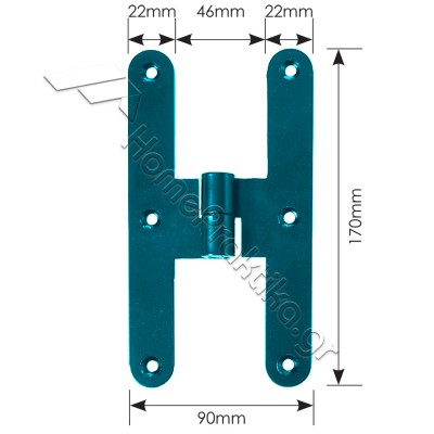 Μάσκουλο Μεσαίο Συνδέσεως ZOGOMETAL 9264 σε χρώματα RAL