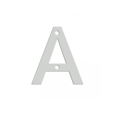 Γράμμα κατοικιών 9cm ανοξείδωτο Α Metalor 123A-SA