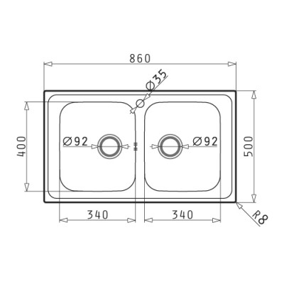 ΝΕΡΟΧΥΤΕΣ Pyramis ATHENA EXTRA (86X50) 2B Σαγρέ - 107163401