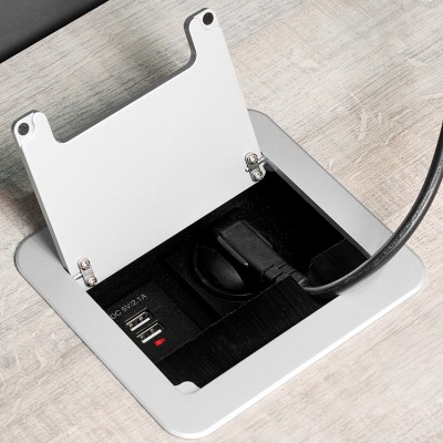 Atom 14 πολλαπλών συνδέσεων Emuca 5029725 Γκρι