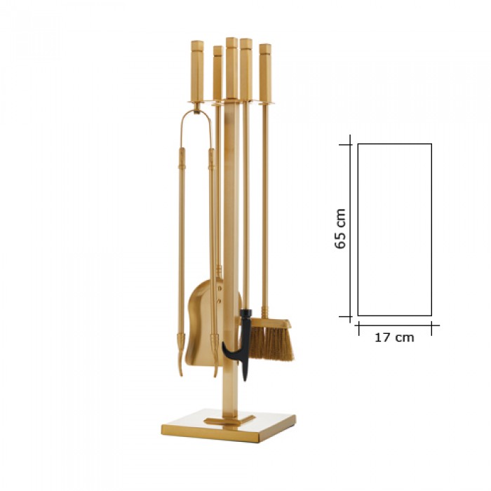 Σετ κρεμανταλάδες Ζωγομετάλ 1215-Β07 σε Όρο Ματ