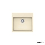 Νεροχύτες Schock Cristalite Manhattan 30060-1321 Vanilla Granite (57X51cm) Ένθετος Germany