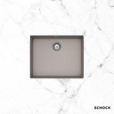 Νεροχύτες Schock Cristalite Manhattan 30060U-1451 Concrete Beton (55.6X45.6cm) Υποκαθήμενος Germany