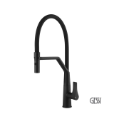 Μπαταρία Νεροχύτη Κουζίνας Proton Gessi Black Matt