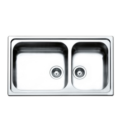 Ανοξείδωτος νεροχύτης Apell Lenear 8520-110 (86x50) Λείος