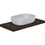 Νιπτήρας μπάνιου 56 x 39 cm σε χρώμα λευκό γυαλιστερό Scarabeo Glam 1804-300