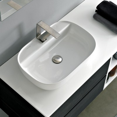 Νιπτήρας μπάνιου Scarabeo GLAM /R 56 x 38 εκ. 1802-300