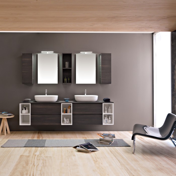 Νιπτήρας μπάνιου Scarabeo GLAM /R 56 x 38 εκ. 1802-300