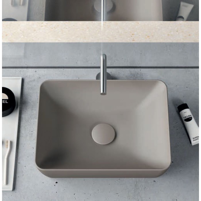 Νιπτήρας μπάνιου Sand color 50 x 38 εκ. 9037-450 cenere