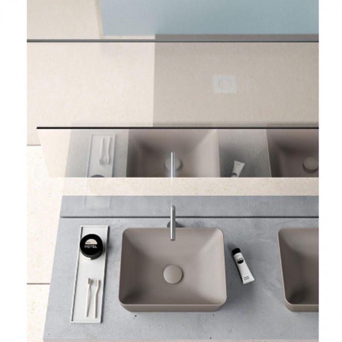 Νιπτήρας μπάνιου Sand color 50 x 38 εκ. 9037-450 cenere