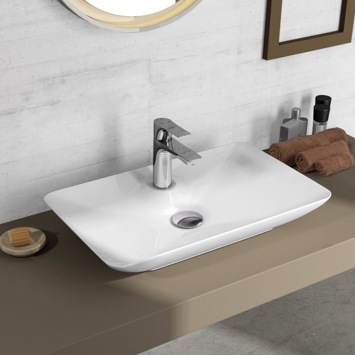 Νιπτήρας μπάνιου Bianco 64,4 x 39,5 εκ. 508-38061-300