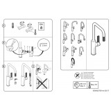 Μπαταρία κουζίνας Fluo 18680-100 Armando Vicario Χρώμιο