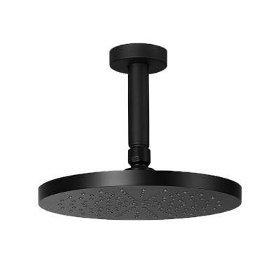 Ανακλινόμενη Κεφαλή Φ20cm ABS Emotion με μπράτσο οροφής 10εκ. E044075-400+R50813-400 black matt