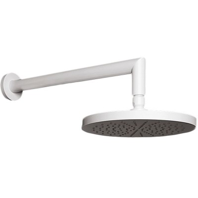 Ανακλινόμενη Κεφαλή ABS Ø20 Με Επίτοιχο Μπράτσο 35cm Almar White Matt E044075-300+R50809-300