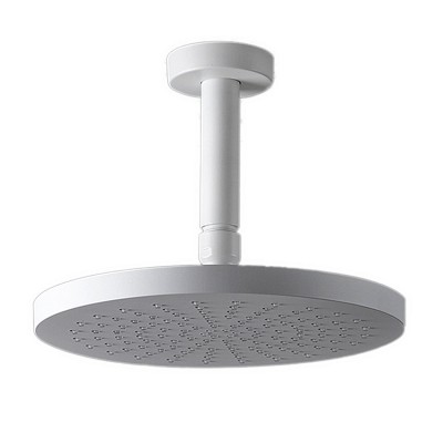 Ανακλινόμενη Κεφαλή ABS Ø20 Με μπράτσο οροφής 10εκ. Almar E044075-300+R50813-300 white matt