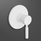 Μίκτης Εντοιχισμού 1 Εξόδου La Torre New Tech 12051SP-300 με μεγάλη Ροζέτα R12000/6244-300 Λευκό ματ