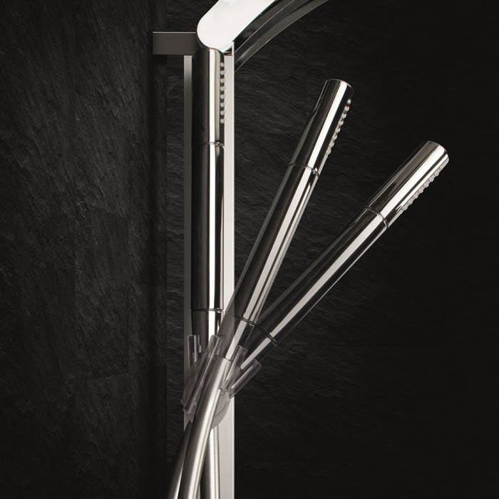 Στήλη ντους 3 εξόδων Dolce Vita  spout IDEAS-100 SATIN ΑΛΟΥΜΙΝΙΟΥ