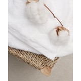 Βαμβακερή Λευκή Πετσέτα Beck 720gsm Λουτρού | 90x170cm Άσπρο