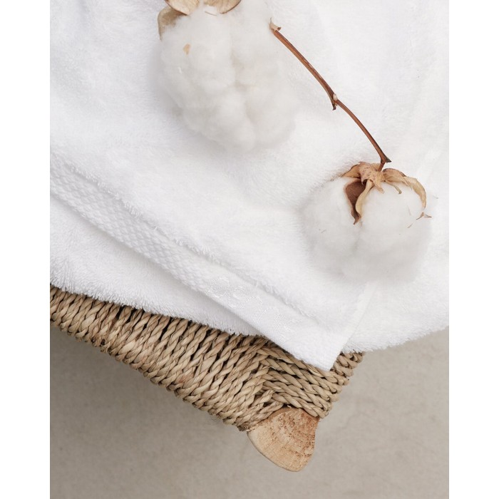 Βαμβακερή Λευκή Πετσέτα Beck 720gsm Λουτρού | 90x170cm Άσπρο