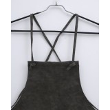 Επαγγελματική Δερμάτινη Ποδιά Μπούστου Bellini 60x80cm Μπούστο (60x80cm) Κυπαρισσί