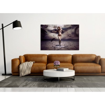 Πίνακας ζε καμβά - Black angel