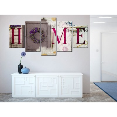 Πίνακας ζε καμβά - Welcome home