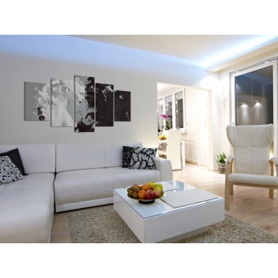 Πίνακας ζε καμβά - Milk & Choco - 5 pieces