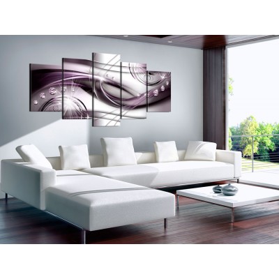 Πίνακας σε ακρυλικό γυαλί - Violet Glow