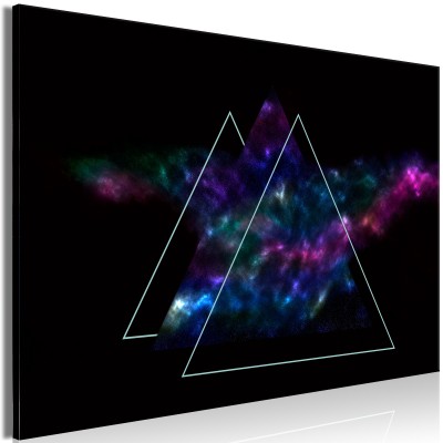 Πίνακας ζε καμβά - Space Mirror (1 Part) Wide