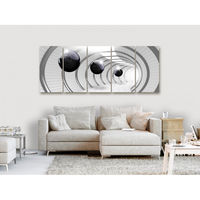 Πίνακας ζε καμβά - Space Tunnel (5 Parts) Narrow