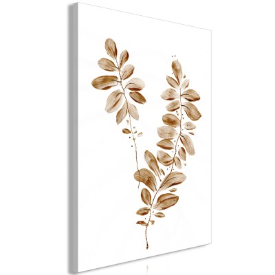Πίνακας ζε καμβά - August Leaves (1 Part) Vertical