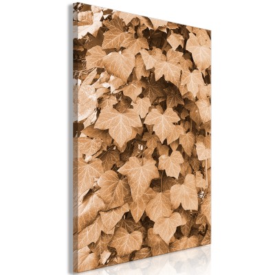 Πίνακας ζε καμβά - Autumn Ivy (1 Part) Vertical