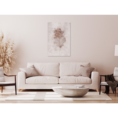 Πίνακας ζε καμβά - Flower of Joy (1 Part) Vertical