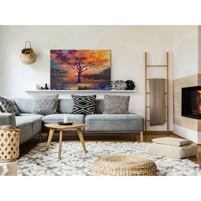 Πίνακας ζε καμβά - Autumn Sketches (1 Part) Wide