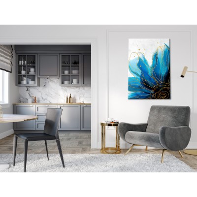 Πίνακας ζε καμβά - Enchanted Flower (1 Part) Vertical